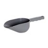 Happy Tails 1.5 Cup Grey Plastic Pet Food Scoop