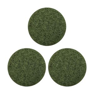 3pk Glomesh Regular Speed Scrubbing Heavy Duty Machine Floor Pad Green 330mm