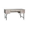 Maestro Furniture Elle 4-Drawers Office Study Writing Computer Desk 150cm - Washed Grey