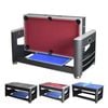 Leaf Living Versa 6ft Mdf 3-in-1 Pool Table/table Tennis Table/air Hockey Black Frame