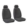 R.m.williams Rmw Longhorns Grey Canvas Front Car Seat Covers Universal Fit