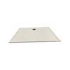 Wet Area Solutions 1200 x 900mm White Rear Outlet Solid Surface Shower Base