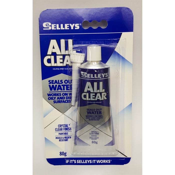 Selleys 80g All Clear Multipurpose Sealant