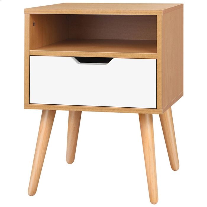 ALFORDSON Bedside Table White