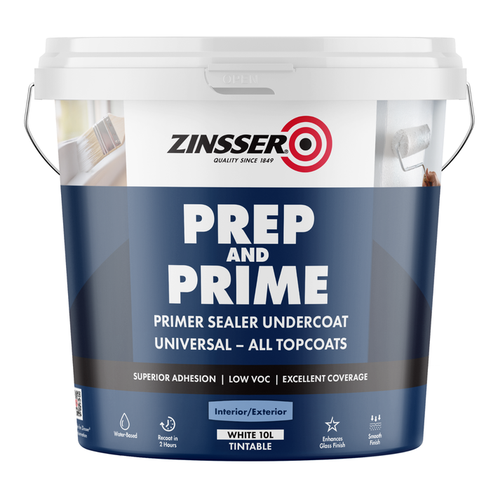 Zinsser 10L White Prep and Prime Primer Sealer Undercoat