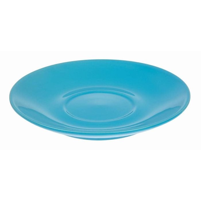 Olympia Cafe Saucer Blue Fits Hc403 & Hc404 158mm Pack Of 12 Tableware Hospitality Beverage Serving