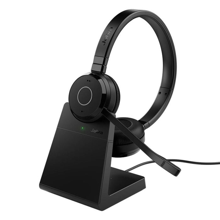 Jabra Evolve 65 Te Ms Stereo Wireless Bluetooth Headset - Black