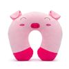 Catzon Animal Travel Pillow for Kids Soft Neck Head-Pig