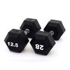 Smai The Yard - Rubber Hex Dumbbell 12.5kg (pair) -