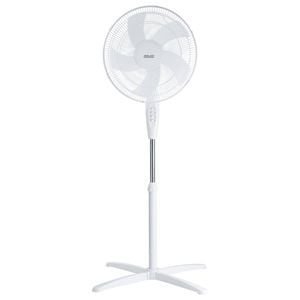 Arlec 40cm White 5 Blade Pedestal Fan