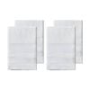 2PK Grosvenor House 500TC Hotel Stripe Tailored European Pillowcase White