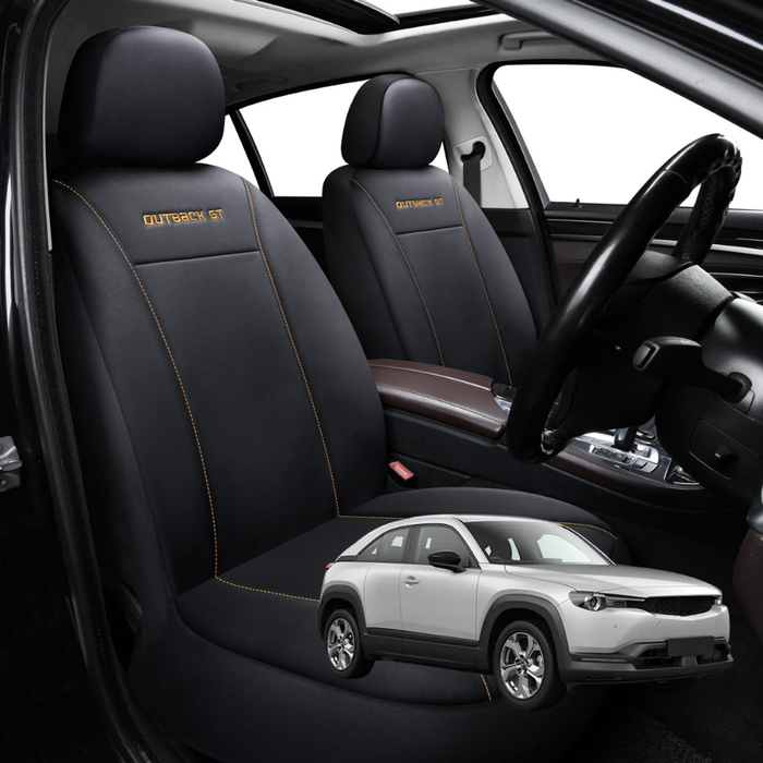 Car Seat Cover for Mazda MX-30 2021 - Current C300 - Black-Front Only