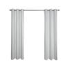 Windoware 120 x 223cm White Barcelona Blockout Eyelet Curtain - 1 Pack - 120 x 230cm