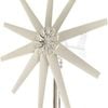 800W Peak 10 Blades Horizontal Wind Turbine Generator Residential Home Wind Power Generator