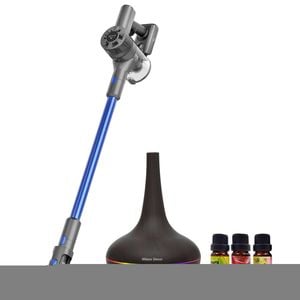 Mygenie H20 Pro Wet Mop 2-in-1 Cordless Vacuum + Bonus Diffuser Blue