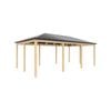 Softwoods 7.8 x 3.8m Hip Ends Gazebo Kit
