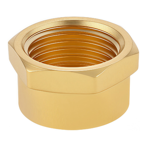 Kinetic - 15mm Brass Threaded Cap LF