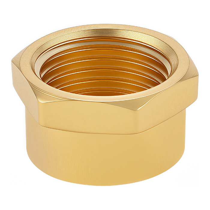 Kinetic - 15mm Brass Threaded Cap LF