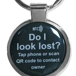 Smart  Nfc Tag | Luggage & Travel | Keyring Tag With Smart Passive Tracking