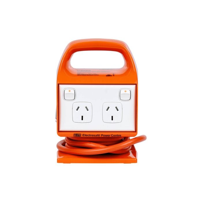 HPM 10 AMP Electrosafe Portable Powercenter With USB Charger