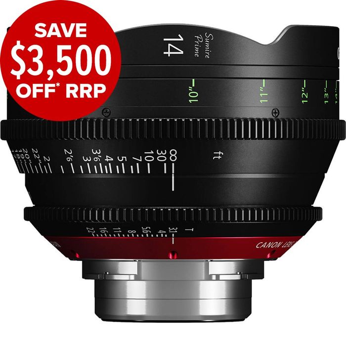 Canon Cn-e 14mm T3.1 Fp X Sumire Cinema Lens (pl Mount)