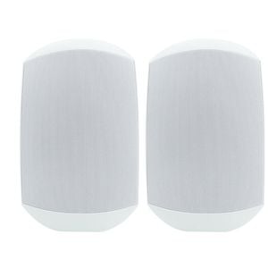 Weconic Waterproof Outdoor Wall Mount Speakers White