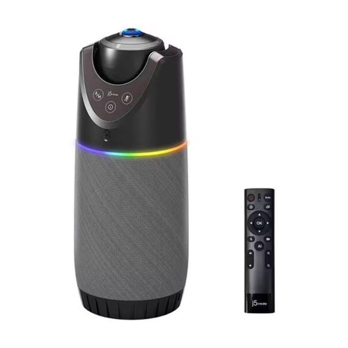 J5create 4k Ultra Hd Quality 360 Degree Professional Ai Video Conference Camera