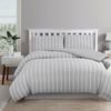 Ardor Boudoir Single Coastal Grey Cove Quilt Cover Set