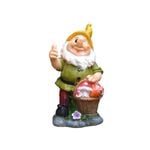 Tuscan Path Yellow Forest Dwarf Garden Statue