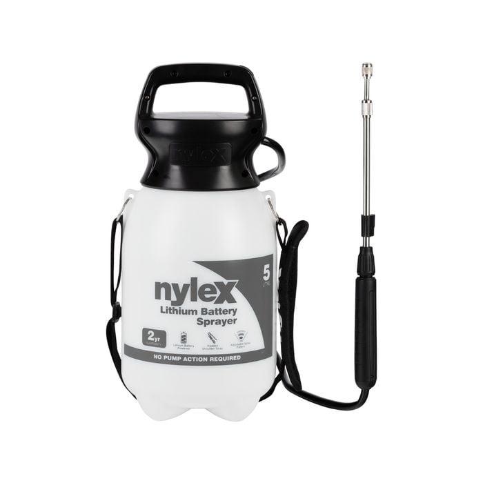 Nylex 5L Rechargeable Battery Shoulder Sprayer 