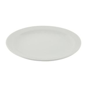 Olympia Plates Athena Narrow Rimmed 12 Pack 205mm Commercial Catering Kitchenware