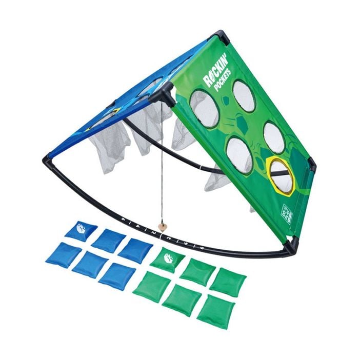 Do U Play Games Rockin Pockets Outdoor Portable Toss Game 3y+ Blue/green