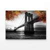 B&W Brooklyn Bridge  Print 100% Australian Made 120 x 90cm  (Acrylic)
