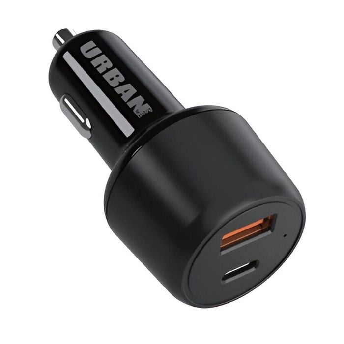 Urban 48w Pd Ultra-fast Usb-c And Usb-a Car Charger Adapter