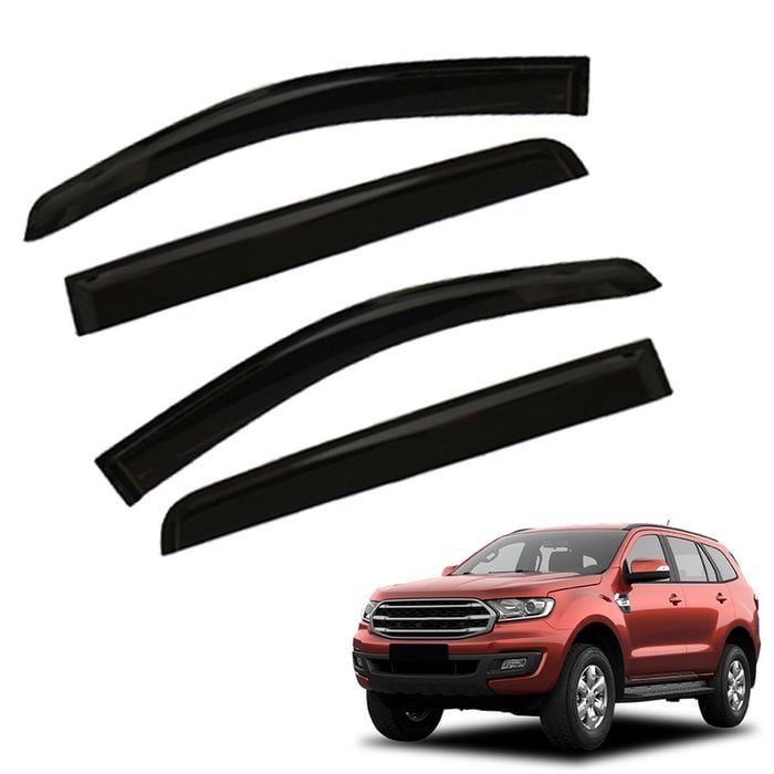 Weathershields for Ford Everest 2015-2022 Car Weather Shields Wind Deflectors Window Sun Visor
