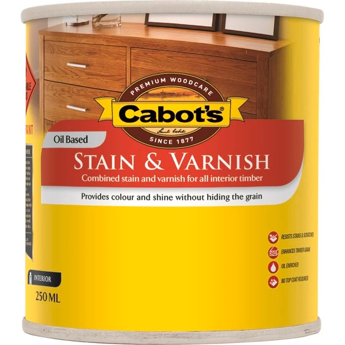 Cabots 250ml Cedar Oil Based Stain And Varnish - 250ml