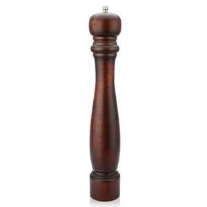 Pepper Mill 41 X 7cm Wooden Body With Zinc Alloy Grinder