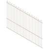 ProtectorAl 1201 - 2400 x 1800mm Surfmist Raked 16-30º Loop And Spear Top Pool Fence Panel