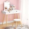 Keezi Kids Dressing Table Vanity M Mirror Drawers