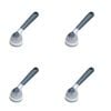 4PK MasterCraft Soap Dispensing Dish Brush Cleaner 20cm - Grey