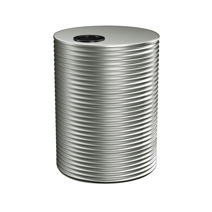 Kingspan 10000L Round Steel Water Tank - Windspray 2700mm x 1860mm