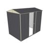 Build-a-Shed 1.5 x 2.3 x 2.3m Single Sliding Side Door Gable Shed - Grey