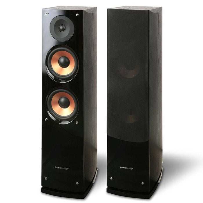 Pure Acoustics Supernova Floor Standing Speaker  - Black (Pair)