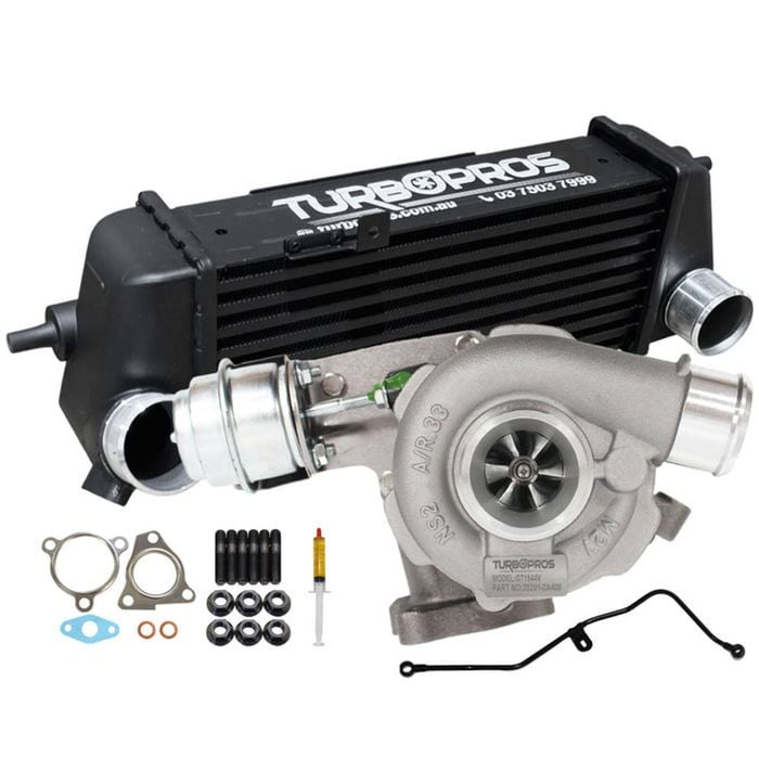 Upgrade Billet Turbo Charger With 76mm Intercooler And Genuine Oil Feed Pipe For Hyundai i30 1.6L 2007-2012