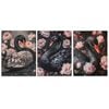 3pcs Very elegant black swan Art Painting Print 100% Australian Made 3 x 40x60cm (Metal Print)