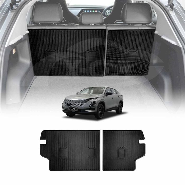 Back Seat Protector for Chery OMODA 5/5 GT 2023-2025 All Weather Heavy Duty Car Seat Kick Mats Cover