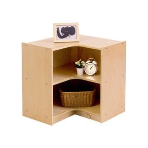 Jooyes Birchwood Corner Storage Shelf - 60cm | Storage Shelf | 60.5cm