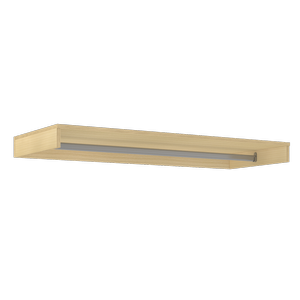 Lugna 1200 - 1499mm Sand Custom Hat Shelf