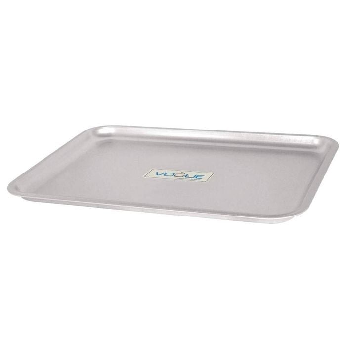 Vogue Baking Sheet Aluminium Oven Tray 368mm Kitchen Professional
