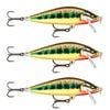 3x Rapala 7.5cm Countdown Sink Hardbody Balsa Fishing Lures - Gilded Vairon
